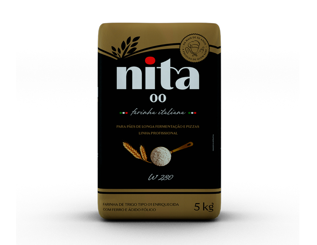 FARINHA DE TRIGO ITALIANA 00 NITA 5 KG (FDO 10 KG)